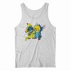 Stitch And Pikachu Tank Top