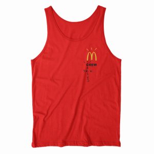 Travis Scott McDonald’s Crew Cactus Jack Tank Top For UNISEX