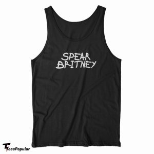 Vintage Spear Britney Anti Britney Spears Tank Top