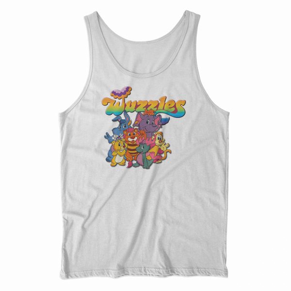 Wuzzles 80s Retro Cartoon Tank Top