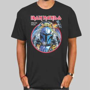 Mandalorian Spaces High Iron Mando Shirt Cheap 4