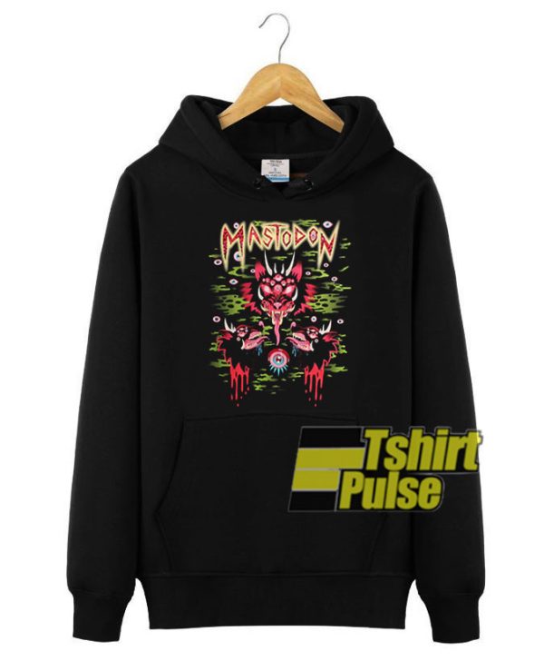 Mastodon Pink Demons hooded sweatshirt clothing unisex hoodie