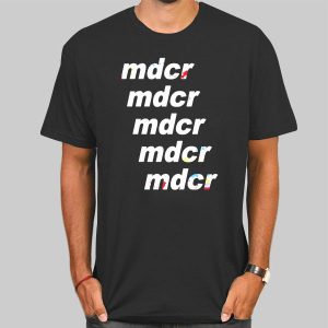 Mdcr Man City Back Printed T Shirt Cheap