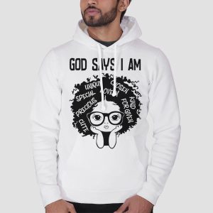 Melanin History God Says I Am Shirt Cheap 3