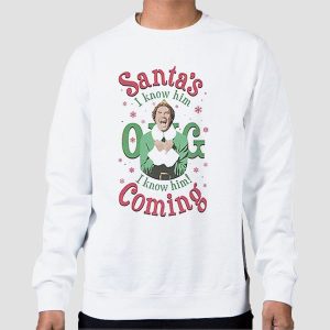 Meme Im Coming Buddy the Elf Santa Shirt Cheap