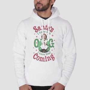 Meme Im Coming Buddy the Elf Santa Shirt Cheap 3