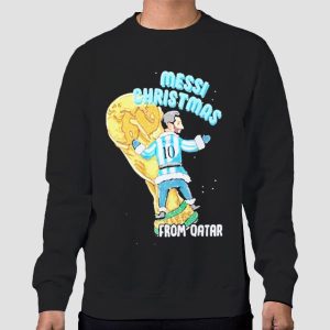 Meme Messi Christmas From Qatar Shirt Cheap