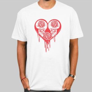 Meme Scary Face Goth Skull Shirt Cheap 4