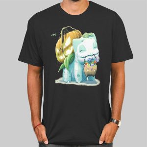 Meme Spooky Bulbasaur Halloween Shirt Cheap