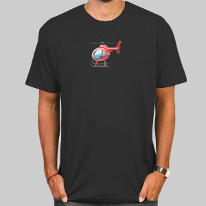 Merch by Tony Lopez Helicopter Shirt Cheap