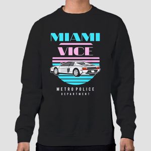 Metro Police Miami Vice Shirt Cheap