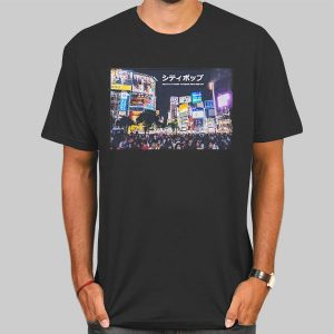 Metropolis Japan Shibuya City Shirt Cheap