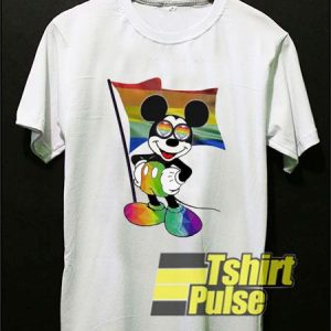 Mickey Mouse Lgbt Flag shirt