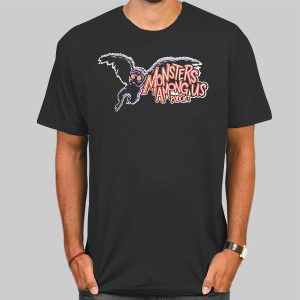 Monster Among Us Mothman Shirt Cheap