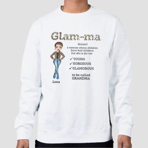 Mother’s Day Gift Grandma Glamma Shirt Cheap