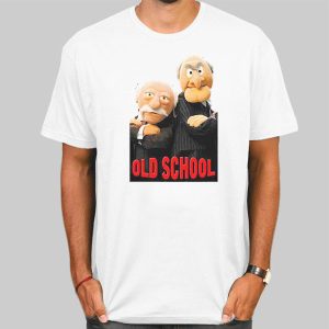 Muppet Show Waldorf Statler Old School T Shirt Cheap