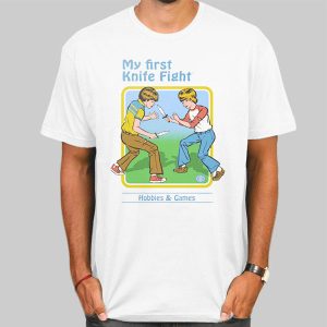 My First Knife Fight Children Shirt Cheap