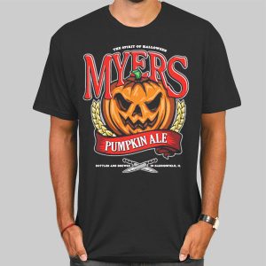 Myers Pumpkin Ale Halloween Shirt Cheap