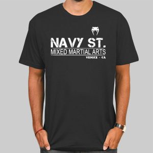 Navy St Mma Mixed Martial Arts Shirt Cheap