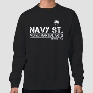 Navy St Mma Mixed Martial Arts Shirt Cheap