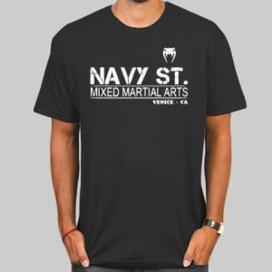 Navy St Mma Mixed Martial Arts Shirt Cheap 4