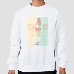 Nice Skateboard Skater Girl Shirt Cheap