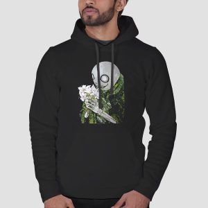 Nier Automata Merchandise Flower Art Shirt Cheap 3