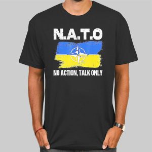 No Action Talk Only Nato Shirt Cheap