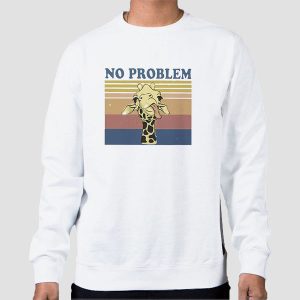 No Problem Giraffe Shirt Cheap