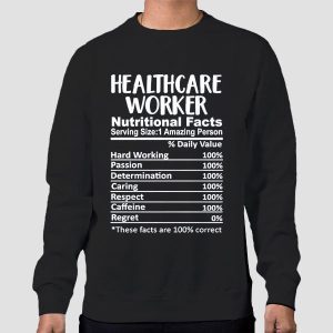 Nutritional Facts Healthcare Worker Shirts Cheap