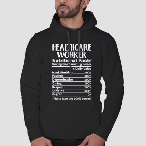 Nutritional Facts Healthcare Worker Shirts Cheap 3