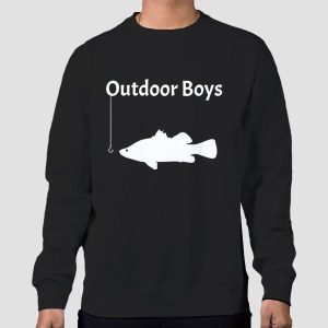 Outdoor Boys Merch Fish Funny Shirt Cheap