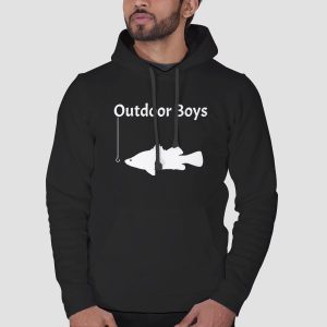 Outdoor Boys Merch Fish Funny Shirt Cheap 3