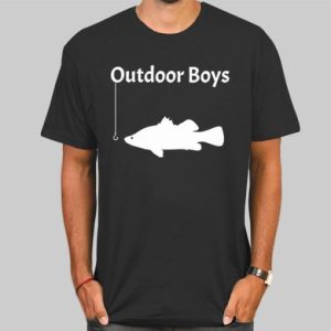 Outdoor Boys Merch Fish Funny Shirt Cheap 4