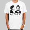 Outlaw Mugshot Johnny Cash Shirt Cheap