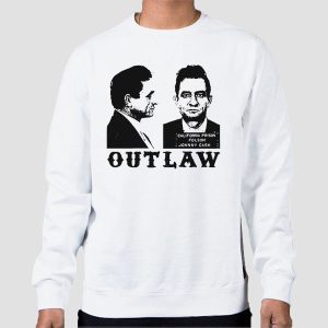 Outlaw Mugshot Johnny Cash Shirt Cheap