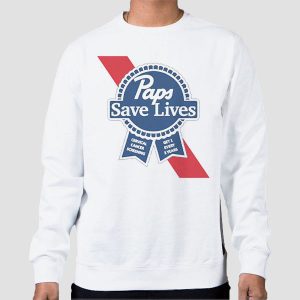 Paps Save Lives Cervical Cancer Tshirt Cheap