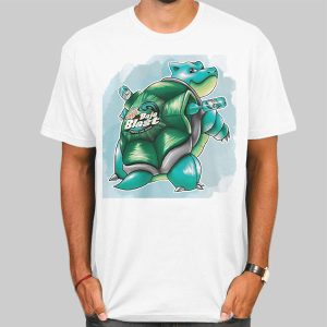 Parody Blastoise Baja Blast Shirt Cheap