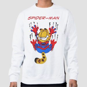 Parody Garfield Spider Cat Spider Man Shirt Cheap