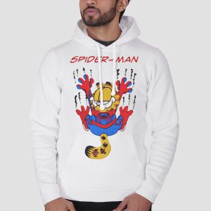 Parody Garfield Spider Cat Spider Man Shirt Cheap 3