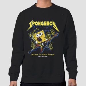 Parody Heavy Metal Spongebob T Shirt Cheap