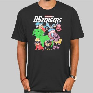 Parody Marvel Avenger Dachshund Avengers T Shirt Cheap