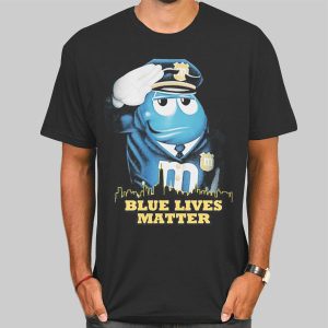 Parody Police Blue Lives Matter Shirt Cheap