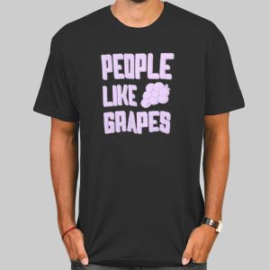 People Like Grapes Graphic Shirt Cheap