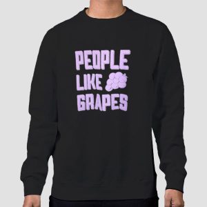 People Like Grapes Graphic Shirt Cheap