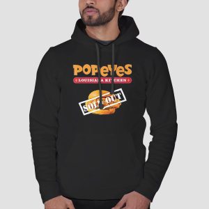 Pepeyes Menu Fast Food Sold out Shirt Cheap 3