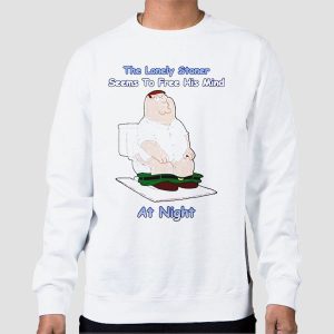 Peter Griffin the Lonely Stoner Seems to Free His Mind Shirt Cheap