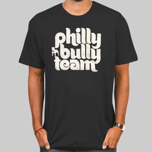 Philly Bully Team Little Dog Graphic Shirt Cheap