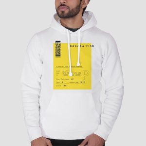 Plane Ticket Banana Fish Shirt Cheap 3