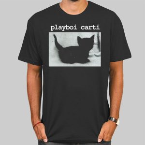 Playboi Carti Black Cat Tshirt Cheap